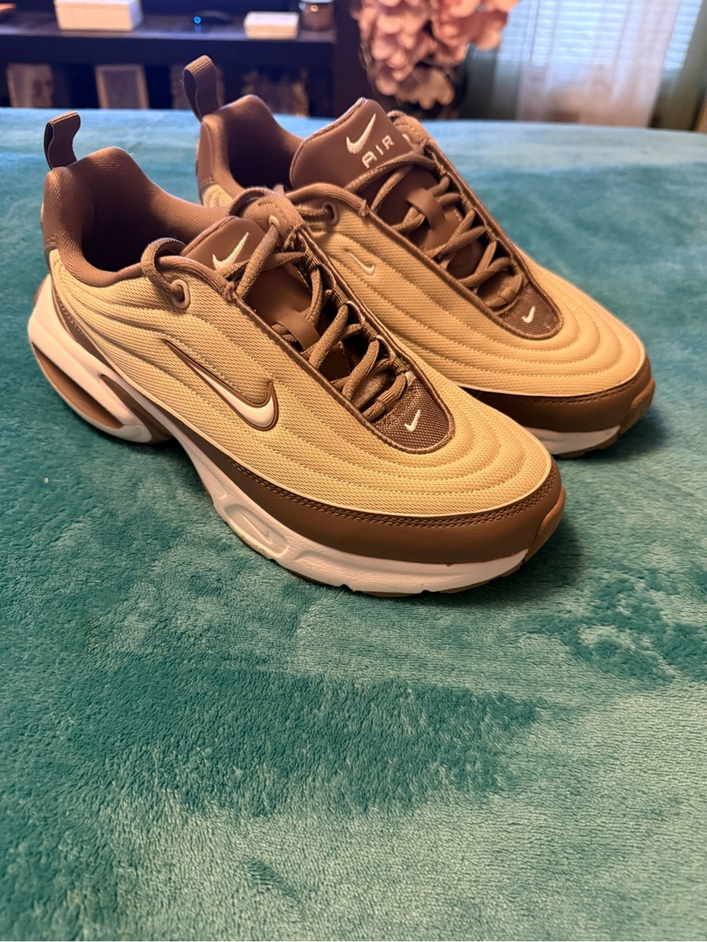 Nike Brown and Tan Air Max 97 Sneakers
